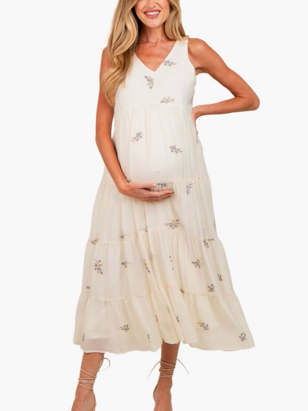 Ivory Maternity Dress